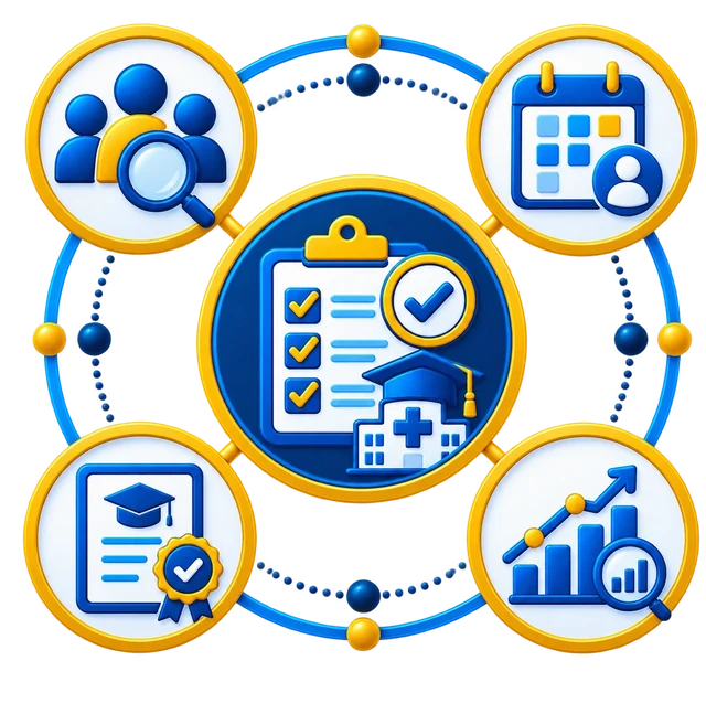 Ciclo del Plan de Formación Continua: diagnóstico de necesidades, plan anual por perfiles, formación con constancia y evidencias e impacto